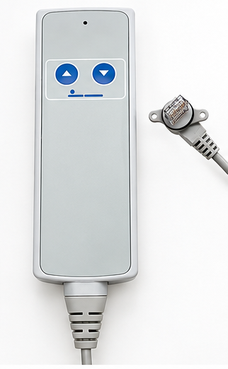 Handschalter elektrisch für Hanning-Motoren mit RJ50 Stecker