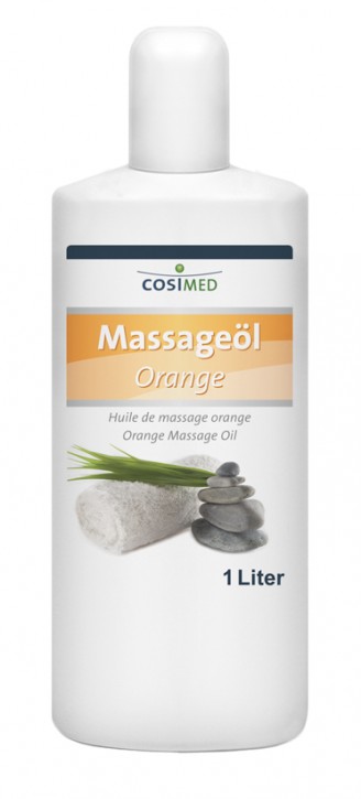 Massageöl Orange 1000 ml - Flasche
