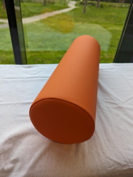 Rundrolle 60x20 cm - Ausstellungsstück - Farbe orange