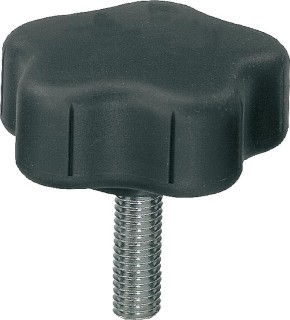 Fünfsterngriff M10x40