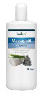Massageöl neutral 1000 ml - Flasche