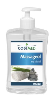 Massageöl neutral 500 ml - Dosierflasche