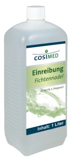 Einreibung Fichtennadel 1 Liter 70 vol %